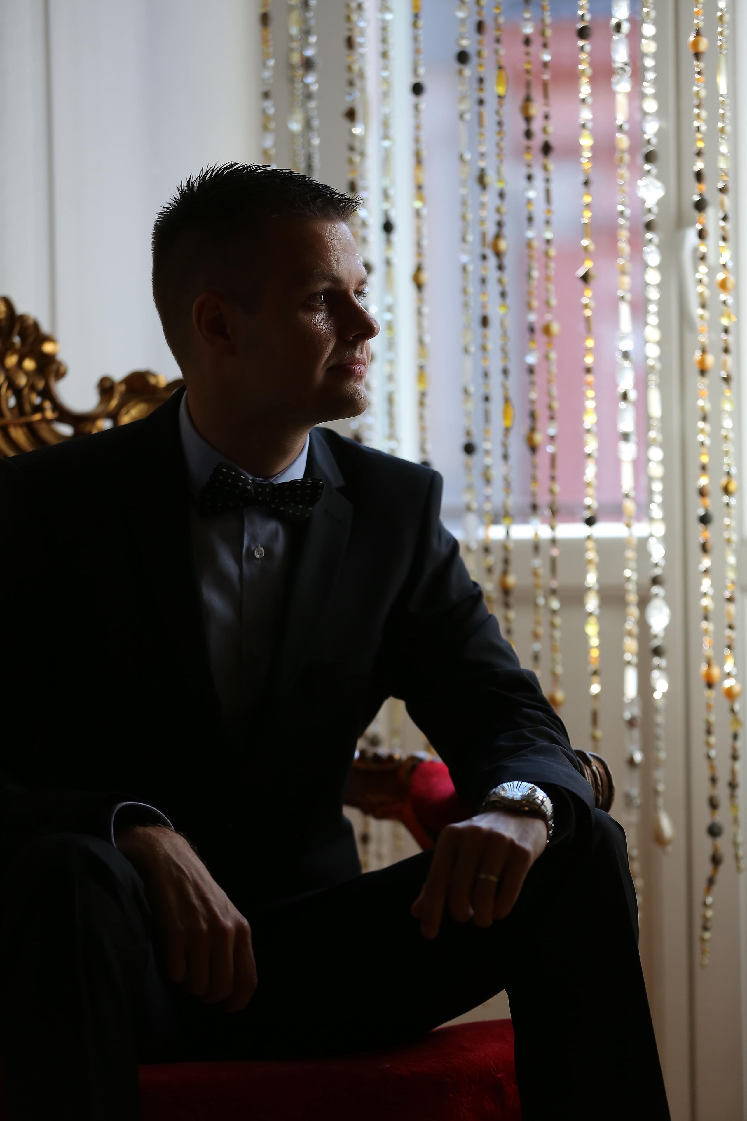 Evening dress — black tie